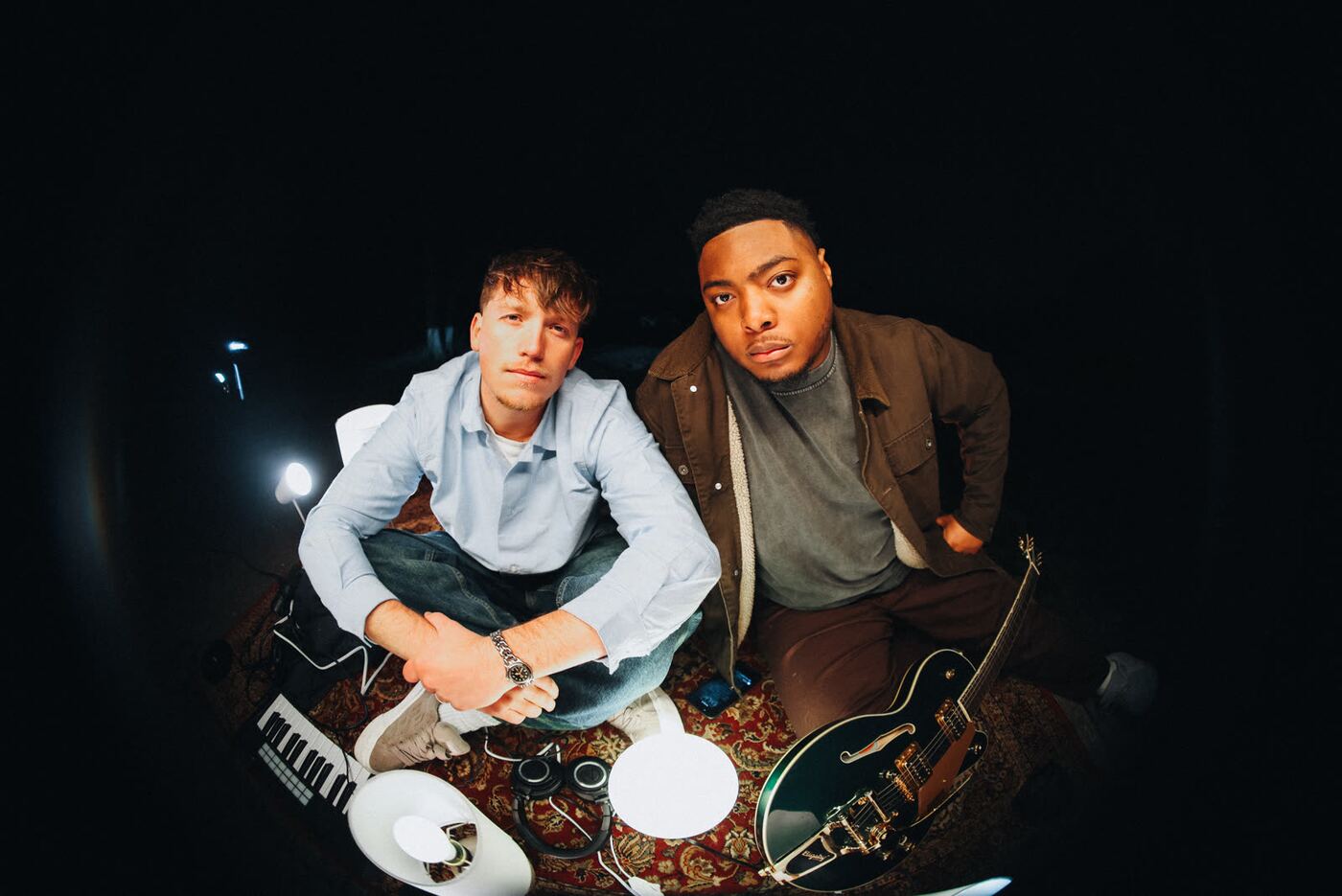 Jude and Sincer at night