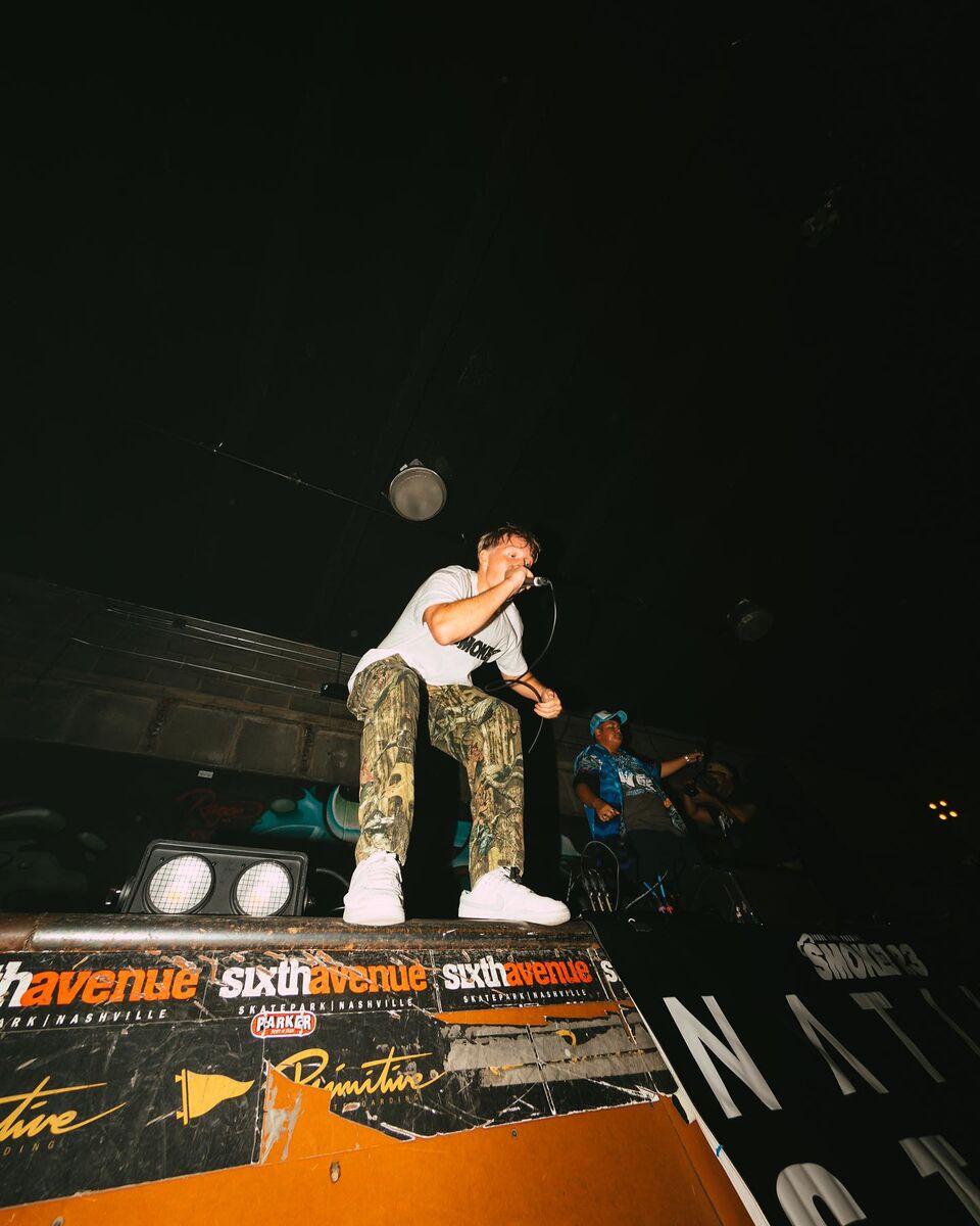 Jude performing at Holy Smoke