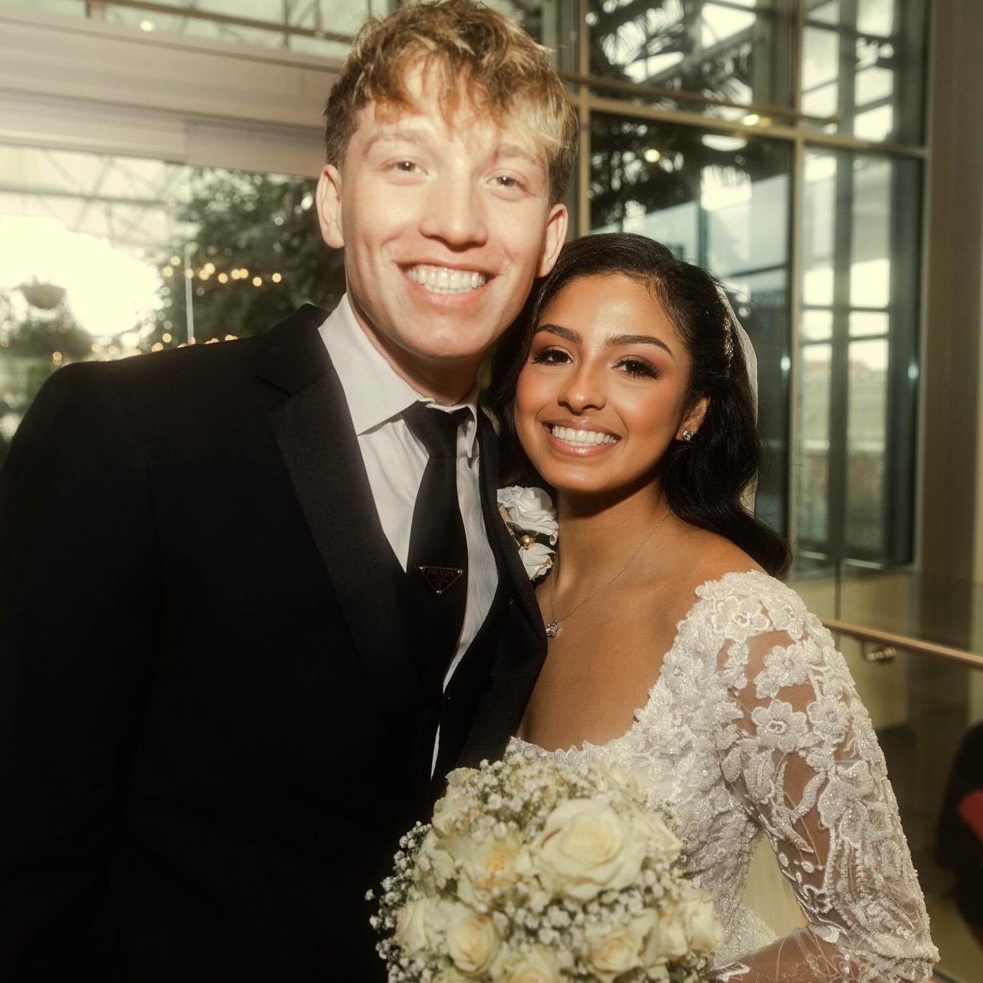 Jude and Noelani smiling