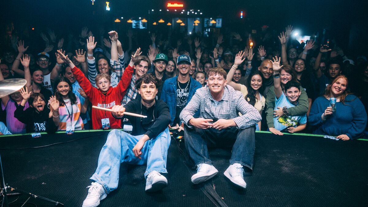 The crowd in Louisville