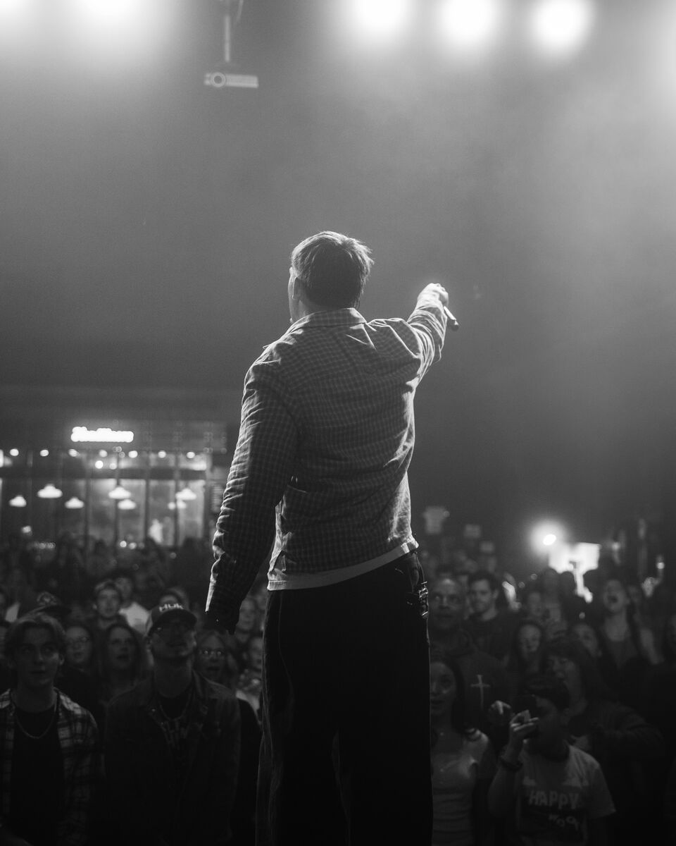 Jude on stage in Louisville